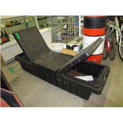 Rubbermaid truck box & contents