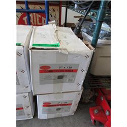 2 Cases of 3" common coil nails