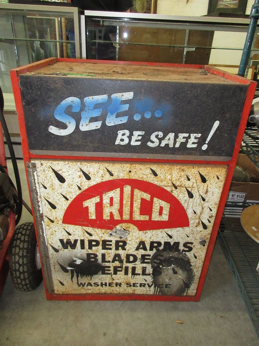 Vintage Trico wiper blade display unit