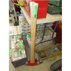 2 New double bladed axes