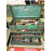 Image 1 : Mid Sized tool box & contents - used