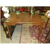 Image 1 : Vintage Walnut Extension Table W/Leaf