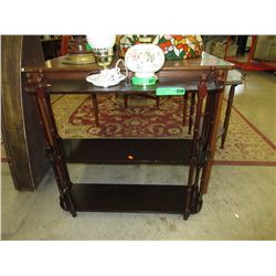 Small vintage book shelf