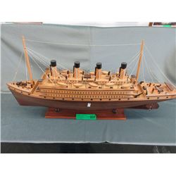 Wood ship model