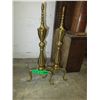 Image 1 : 2 Brass fireplace decorations
