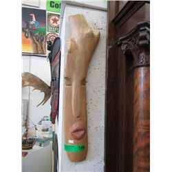 Caribbean wood mask "Scandinavian Blonde"