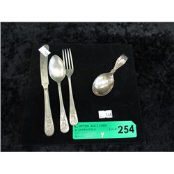 Vintage - Silver children's cutlery