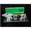 Image 1 : 3 Swarovski crystal animals