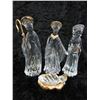 Image 2 : 4 Gorham Crystal Nativity pieces