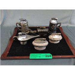 5 Collectible lighters - most vintage