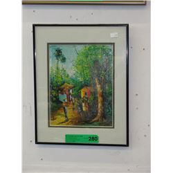 Signed original oil painting