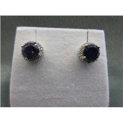 New Sapphire & Diamond-set Earrings