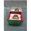 Image 2 : 2 Custom-Made Artist-Signed Biker Style Rings