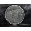 Image 1 : Miner & Pick Motif Silver Art Round