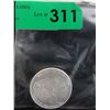 Image 2 : Miner & Pick Motif Silver Art Round