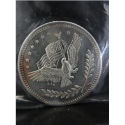 1 Troy Ounce .999 Silver Art Round