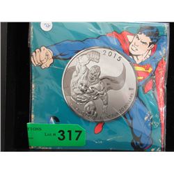 2015 Canada Superman $20 Silver coin