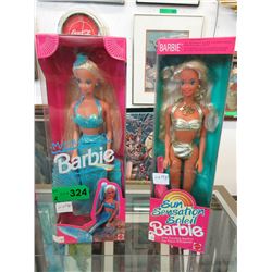 Pair of 1991 Barbie's