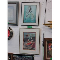 2 Framed prints