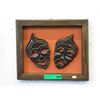 Image 1 : Framed Comedy / Tragedy masks