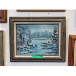 L. Donati original painting on canvas