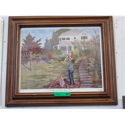 R. Dunfield signed limited edition print