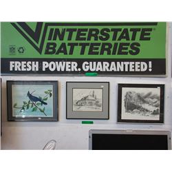 2 Limited edition prints & original painting