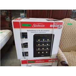 New - Sunbeam counter top wine cooler
