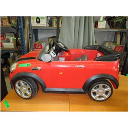 Toddler's battery operated car - used