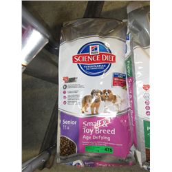 2 Bags of "Hills" dry dog food - senior 11+