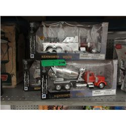 3 Scale model trucks