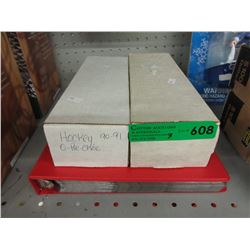Binder & 2 boxes of hockey cards