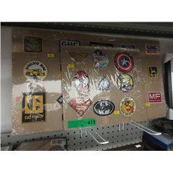 2 Sets of patches - sew and/or iron on