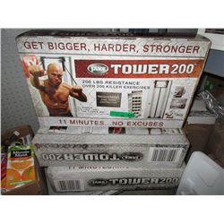 3 "Tower 200" home gym's by Jake