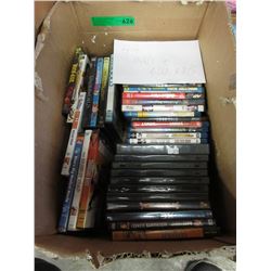 44 DVD & Blu Ray movies.