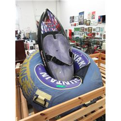 Water tube & float board - used