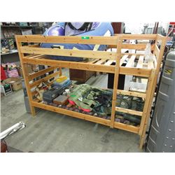Pine bunk bed - used
