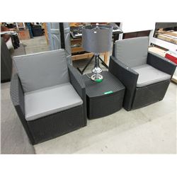 3 Piece patio conversation set