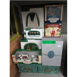 10 Boxed Christmas ornaments