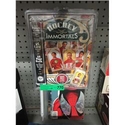 Hockey card collector sets & comics