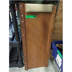 Wood mechanic's creeper - used