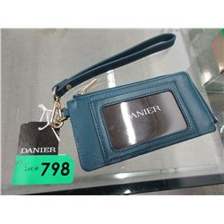New - Danier leather card & change wallet