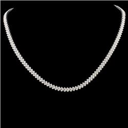 18K Gold 6.00ctw Diamond Necklace