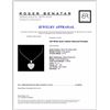 Image 3 : 14K White Gold 3.48ctw Diamond Pendant