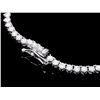 Image 2 : ^18k White Gold 7.60ct Diamond Necklace