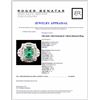 Image 4 : 14K Gold 1.26ct Emerald & 1.28ctw Diamond Ring