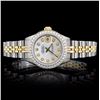 Image 1 : Rolex YG/SS DateJust Ladies 1.00ct Diamond Watch