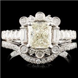 18K Gold 1.73ctw Diamond Ring