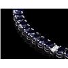 Image 2 : `14k Gold 53ct Sapphire 1.20ct Diamond Necklace