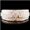 Image 1 : 14K Gold 1.42ctw Diamond Ring